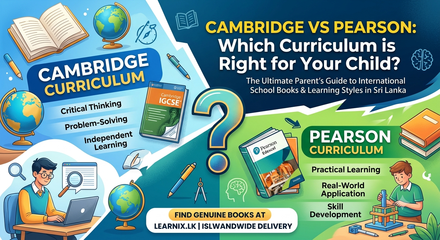 Cambridge vs Pearson | Which Curriculum is Right for Your Child? | Learnix.lk