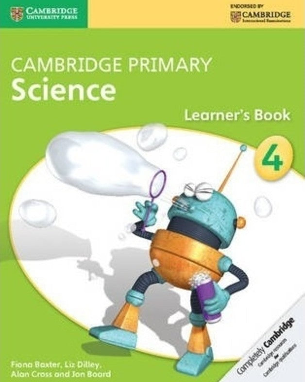 CAMBRIDGE PRIMARY SCIENCE - 04 - LEARNERS BOOK