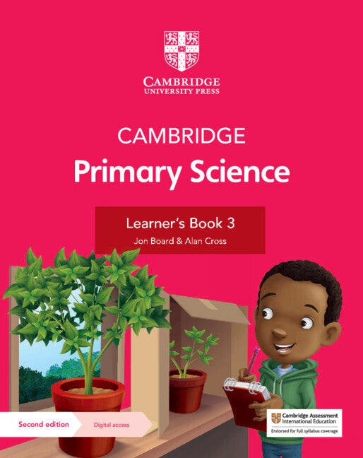 Cambridge Primary Science Learners Book 3 with Digital Access 1 Year : 2nd Edition
