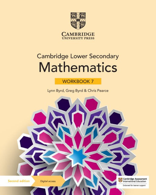 Cambridge Lower Secondary Mathematics Workbook 7 : 2nd Edition