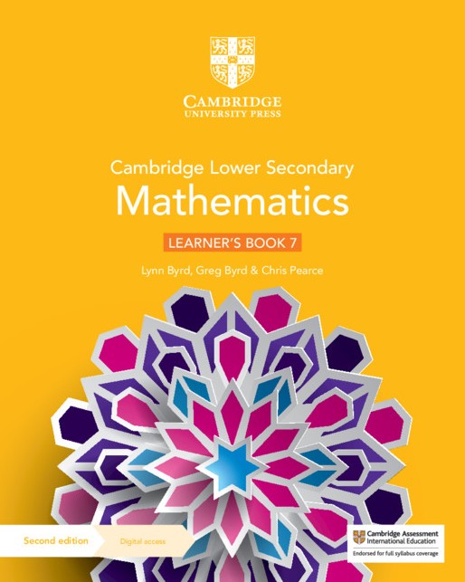 Cambridge Lower Secondary Mathematics Learners Book 7 : 2nd Edition