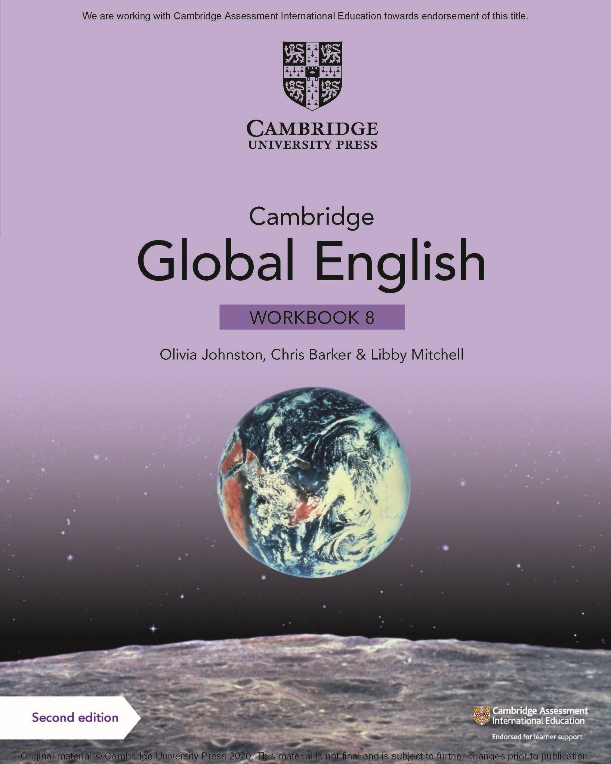CAMBRIDGE GLOBAL ENGLISH STAGE 8 - WORK BOOK