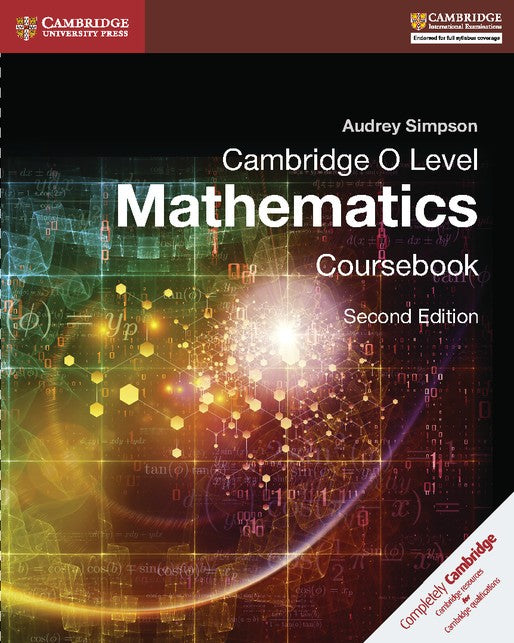 CAMBRIDGE O LEVEL MATHEMATICS COURSE BOOK