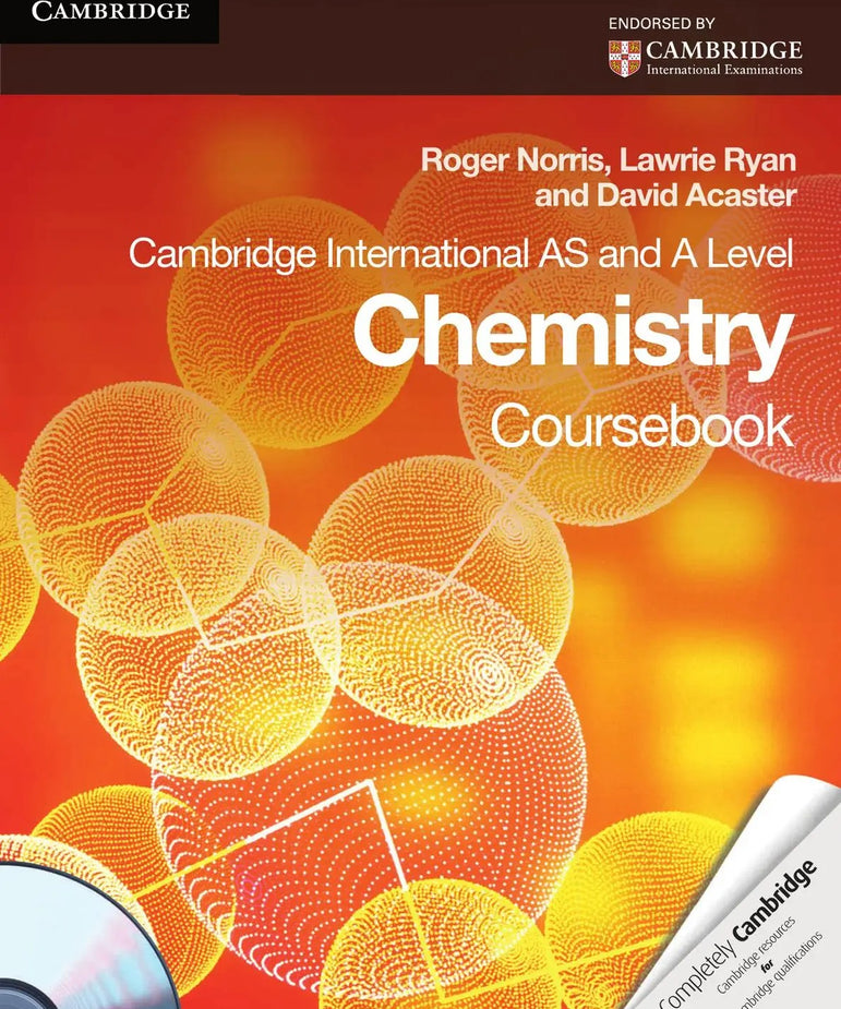 CAMBRIDGE INTL AS & AL CHEMISTRY COURSE BOOK WITH CD-ROM