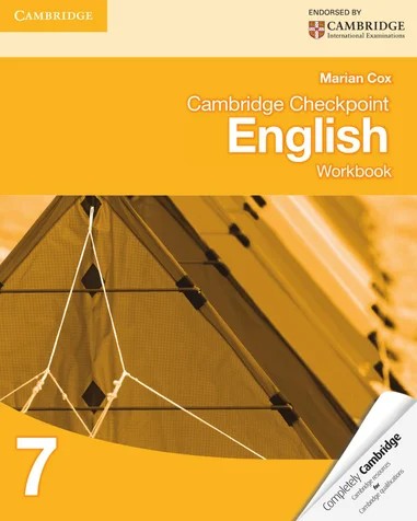 CAMBRIDGE CHECKPOINT ENGLISH WORK BOOK 7
